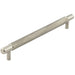 Elegant Satin Nickel Cabinet Handle 224mm Modern Furniture Kitchen Drawer Pull Handle