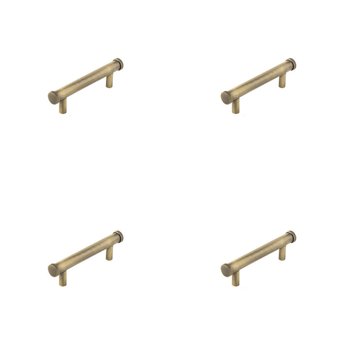 PACK Stylish 96mm Antique Brass Cabinet Handle Modern Interiors Kitchen Drawer Pull Handle