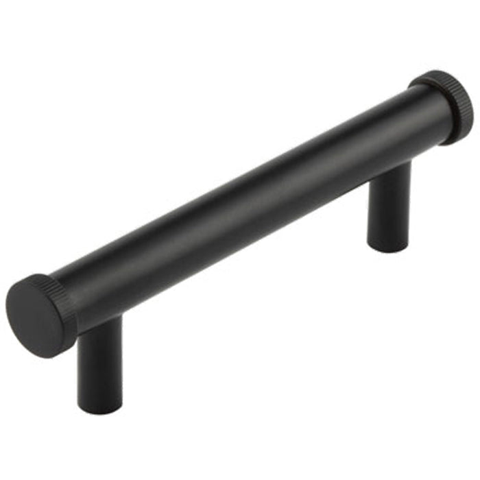 Stylish 96mm Black Cabinet Handle Modern Interiors Kitchen Drawer Pull Handle