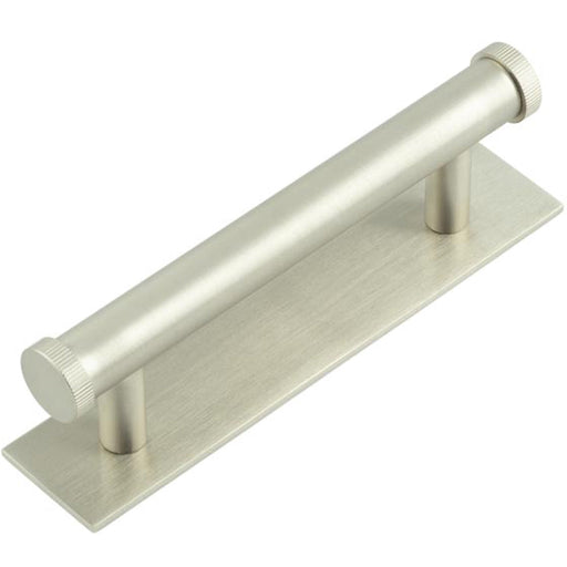 Stylish Cabinet Handle 96mm Centers with Satin Nickel Finish Kitchen Drawer Pull Handle