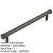 Stylish 224mm Dark Bronze Cabinet Handle Modern Interiors Kitchen Drawer Pull Handle-1