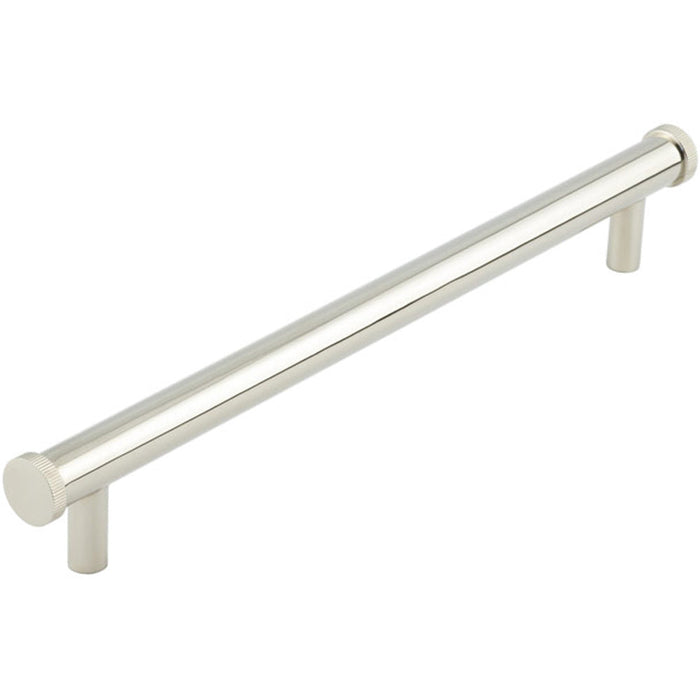 Stylish 224mm Polished Nickel Cabinet Handle Modern Interiors Kitchen Drawer Pull Handle