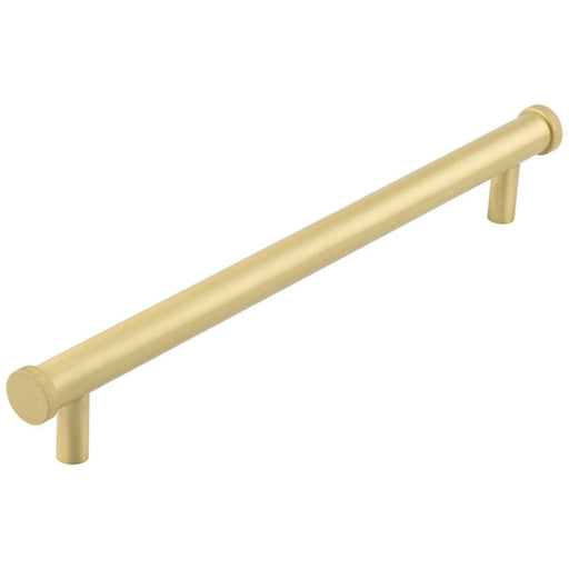 Stylish Satin Brass Cabinet Handle with 224mm Center Distance Kitchen Drawer Pull Handle