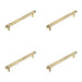 PACK 224mm Antique Brass Cabinet Handle Stylish Interiors Kitchen Drawer Pull Handle