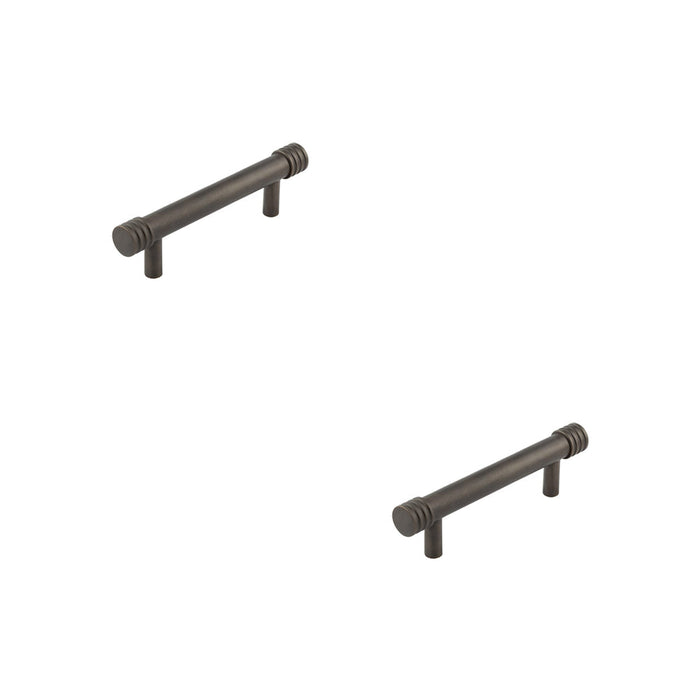 PACK Elegant 96mm Dark Bronze Cabinet Handle Stylish Interiors Kitchen Drawer Pull Handle (1)