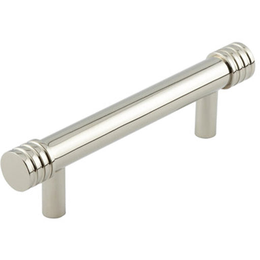 Stylish 96mm Polished Nickel Cabinet Handle Home Office Kitchen Drawer Pull Handle