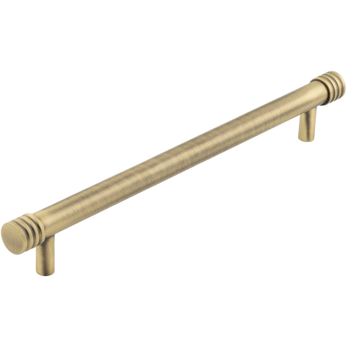 Elegant Antique Brass Cabinet Handle 224mm Timeless Look Kitchen Drawer Pull Handle