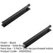 PACK Elegant Matt Black Cabinet Handle with Versatile Sizes Modern Traditional Interiors Kitchen Drawer Pull Handle (1)-1