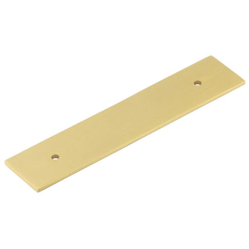 Stylish Satin Brass Backplates Cabinet Handle 140x30mm Kitchen Drawer Pull Handle