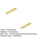 PACK Stylish Satin Brass Backplates Cabinet Handle 140x30mm Kitchen Drawer Pull Handle (1)-1