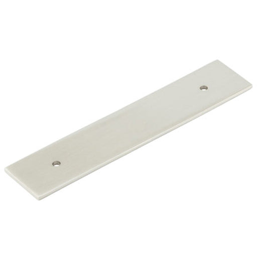 Stylish Satin Nickel Backplates Cabinet Handle 140x30mm Kitchen Drawer Pull Handle