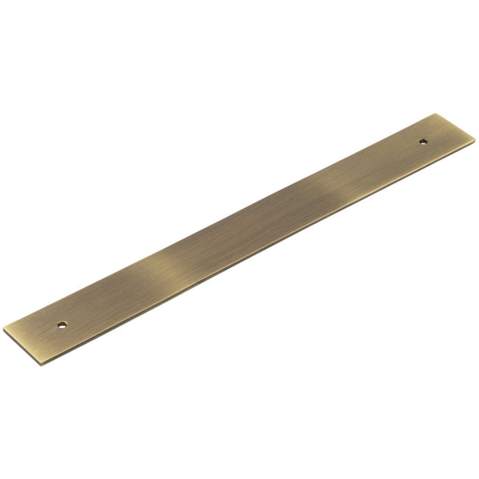 Stylish Antique Brass Backplates Cabinet Handle 268x30mm Kitchen Drawer Pull Handle