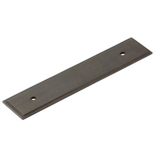 Elegant Dark Bronze Cabinet Handle Backplate 140x30mm Timeless Decor Kitchen Drawer Pull Handle