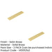 PACK Elegant Satin Brass Backplate Cabinet Handle 140x30mm Kitchen Drawer Pull Handle (1)-1