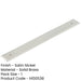 Elegant Satin Nickel Backplate Cabinet Handle 268x30mm Enhance Your Home Decor Kitchen Drawer Pull Handle-1