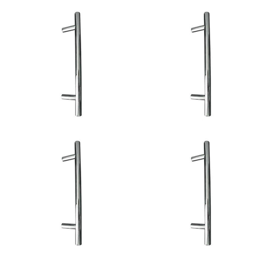 PACK Satin Stainless Steel Cabinet Handle 444x12mm Modern Kitchens Kitchen Drawer Pull Handle