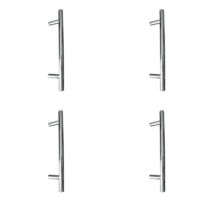 PACK Satin Stainless Steel Cabinet Handle 444x12mm Modern Kitchens Kitchen Drawer Pull Handle