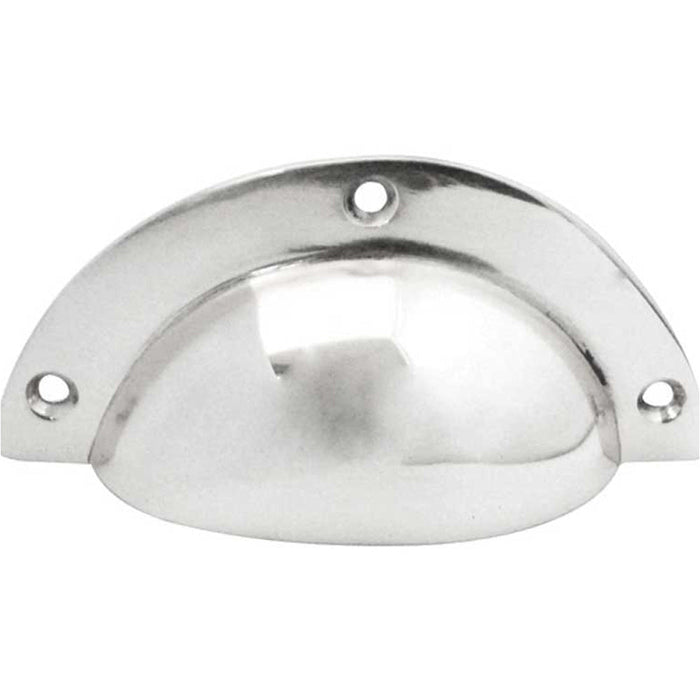 Elegant 85mm Polished Chrome Drawer Pulls Modern Interiors Kitchen Drawer Pull Handle