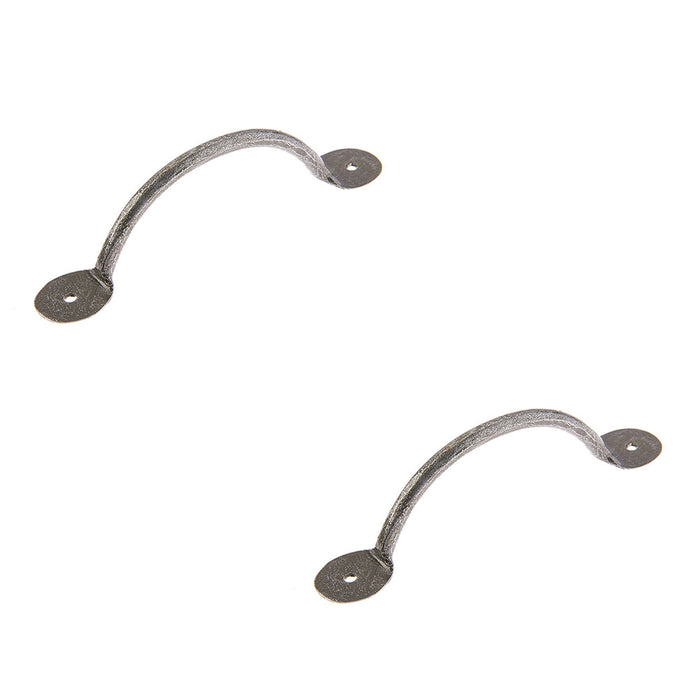 PACK Elegant Pewter Cabinet Handle 127x35mm Kitchen Drawer Pull Handle (1)