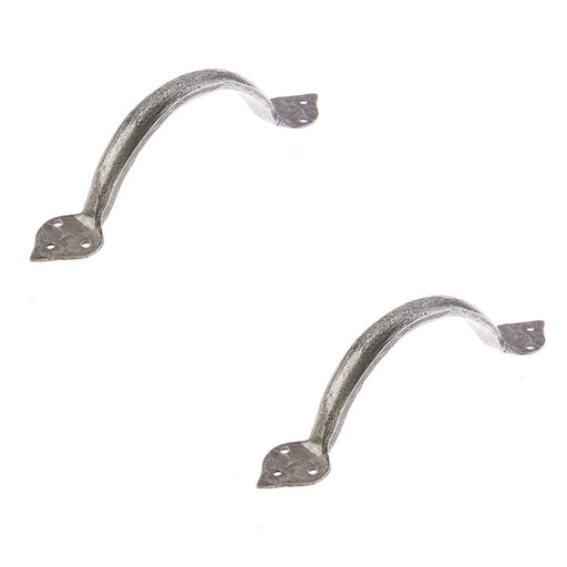 PACK Elegant Pewter Tear Cabinet Handle 185x50mm Stylish Home Decor Kitchen Drawer Pull Handle (1)