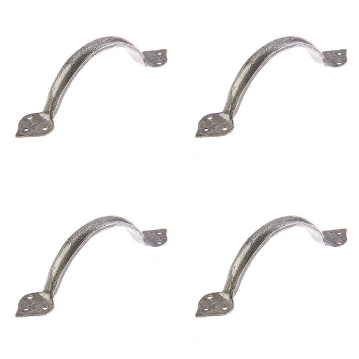 PACK Elegant Pewter Tear Cabinet Handle 185x50mm Stylish Home Decor Kitchen Drawer Pull Handle