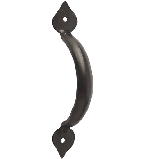 Elegant Black Tear Cabinet Handle 130x34mm Stylish Interiors Kitchen Drawer Pull Handle