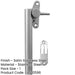 High-Quality 120mm Satin Stainless Steel Casement Fasteners Durable Window Security Window Handle-1