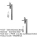 PACK Premium 120mm Satin Stainless Steel Casement Fasteners Durable Window Fittings Window Handle (1)-1
