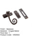 Beeswax Range Curly Tail Casement Fasteners 90x55mm Durable Stylish Design Window Handle-1