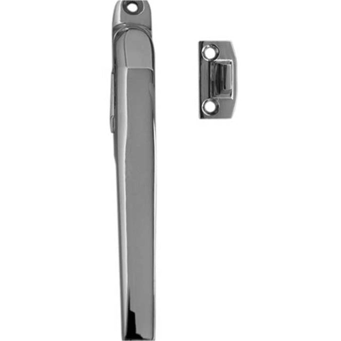 High-Quality Modern Non-Lockable Casement Fasteners Polished Chrome 124mm Window Handle