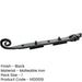 Antique Curly Tail Casement Stays 250mm Elegant Black Finish Window-1