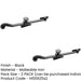 PACK Antique Black 250mm Range Sliding Screw Down Stay Windows Window (1)-1