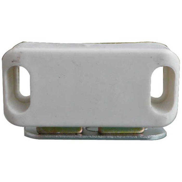 Premium Magnetic Catches Cabinets 42x18mm White Cupboard Door Catch