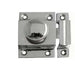 Durable Polished Chrome Cabinet Catch 56x36mm Secure Closures Cupboard Door Catch