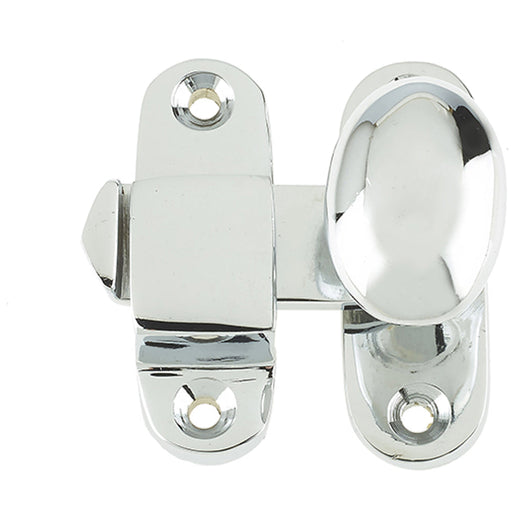 High-Quality 51mm Polished Chrome Showcase Catch Frelan Hardware Cupboard Door Catch