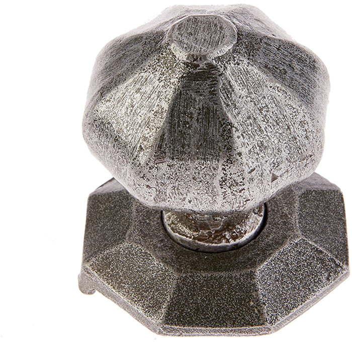 Elegant 73mm Pewter Centre Door Knob Stylish Home Decor External Front Door Knob