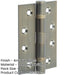 Heavy-Duty Certifire Grade Stainless Steel Ball Bearing Hinges 102x76x3mm Antique Brass 30/60 Fire Door Hinge-1
