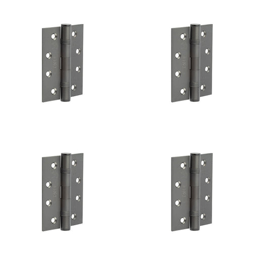 PACK Heavy-Duty Certifire Stainless Steel Grade Ball Bearing Hinges 102x76x3mm Dark Bronze 30/60 Fire Door Hinge