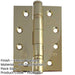 Heavy-Duty Certifire Stainless Steel Ball Bearing Hinges 102x76x3mm 30/60 Fire Door Hinge-1