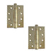 PACK Heavy-Duty Certifire Stainless Steel Ball Bearing Hinges 102x76x3mm 30/60 Fire Door Hinge (1)