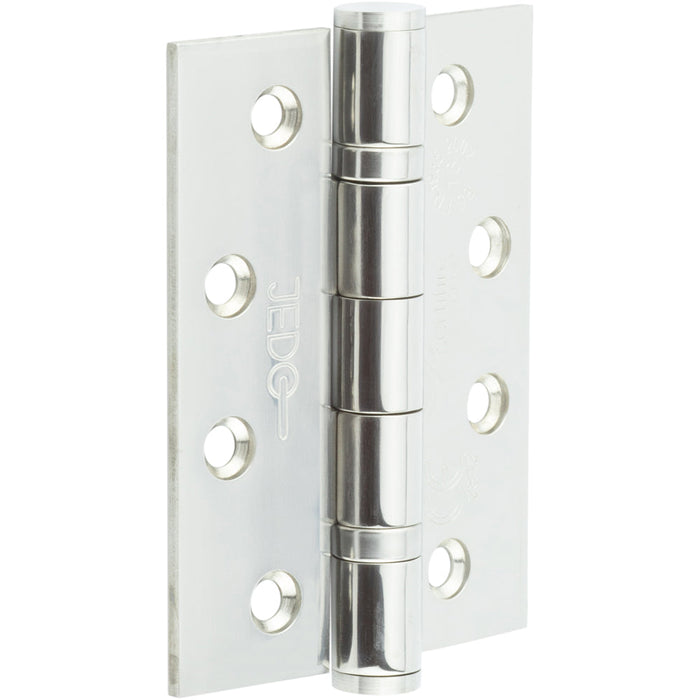 Heavy-Duty Certifire Stainless Steel Grade Ball Bearing Hinges 102x76x3mm 30/60 Fire Door Hinge