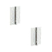 PACK Heavy-Duty Certifire Stainless Steel Grade Ball Bearing Hinges 102x76x3mm 30/60 Fire Door Hinge (1)