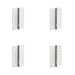 PACK Heavy-Duty Certifire Stainless Steel Grade Ball Bearing Hinges 102x76x3mm 30/60 Fire Door Hinge