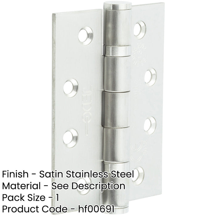 High-Quality Certifire Stainless Steel Grade Ball Bearing Hinges Heavy Doors 30/60 Fire Door Hinge-1