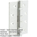 High-Quality Certifire Stainless Steel Grade Ball Bearing Hinges Heavy Doors 30/60 Fire Door Hinge-1