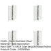 PACK High-Quality Certifire Stainless Steel Grade Ball Bearing Hinges Heavy Doors 30/60 Fire Door Hinge-1