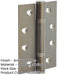 Certifire Stainless Steel Grade Polymer Bearing Hinge with Antique Brass Finish 30/60 Fire Door Hinge-1