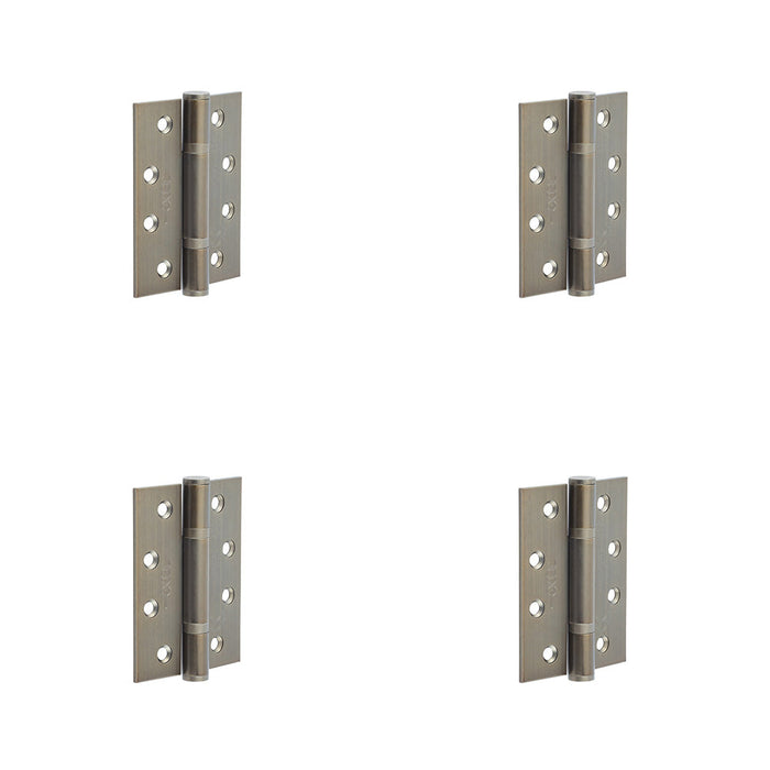 PACK Certifire Stainless Steel Grade Polymer Bearing Hinge with Antique Brass Finish 30/60 Fire Door Hinge
