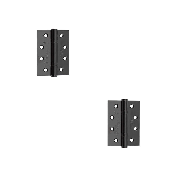 PACK Premium Grade Stainless Steel Polymer Bearing Hinge Knuckle Black Finish 30/60 Fire Door Hinge (1)