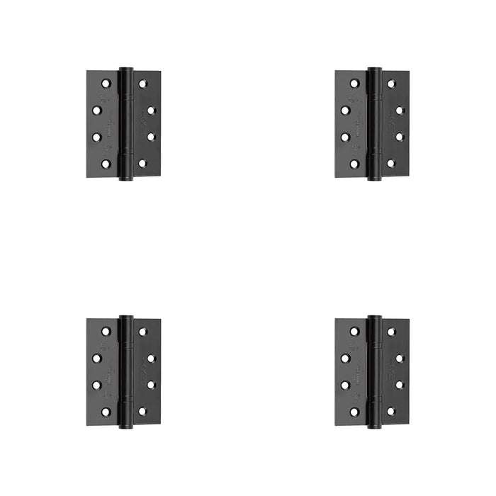 PACK Premium Grade Stainless Steel Polymer Bearing Hinge Knuckle Black Finish 30/60 Fire Door Hinge